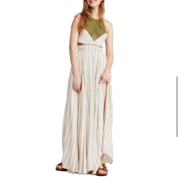 Free People Athena Goddess Gown Size Medium - Picture 4 of 13